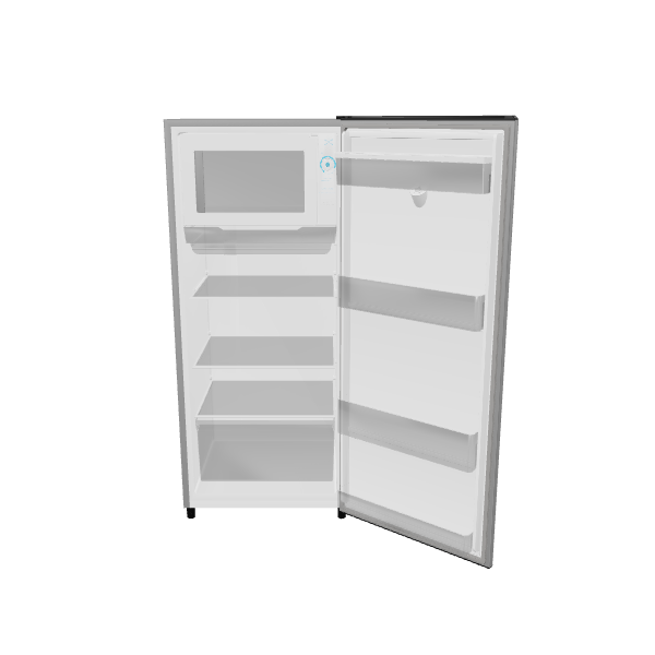 Stylish Household Refrigerator Model - 3D Model