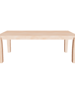 Stylish Minimalist Dining Table 3D - 3D Model