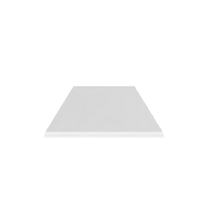 Minimalist Flat Surface Model - 3D Model