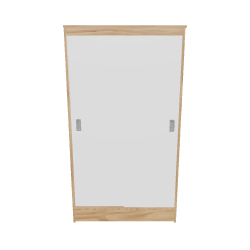 Closet Caburgua 2 Doors 3D - 3D Model