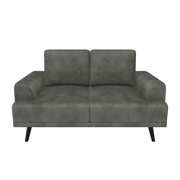 Modern Dark Gray Sofa 3D - 3D Model