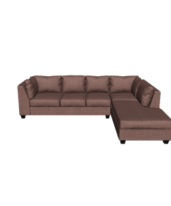 Elegant Sectional Sofa 3D Model - 3D Model