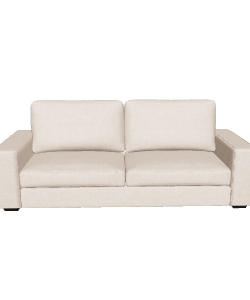 Contemporary Fabric Sofa 3D Model - Furniture 3D Model