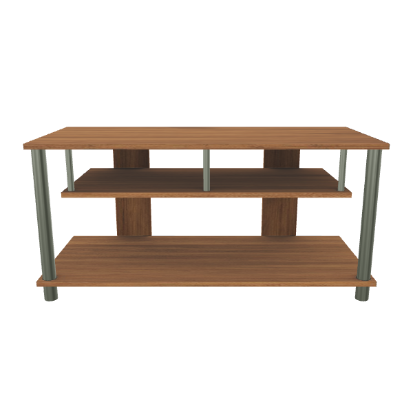 Modern Wooden TV Stand Model - 3D Model