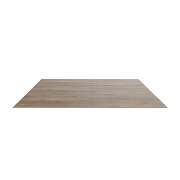 Stylish Wooden Dining Table 3D - 3D Model