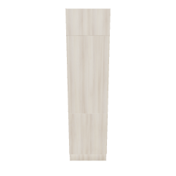 Minimalist Wooden Column Model - 3D Model