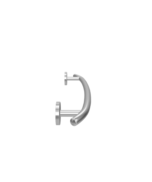 Stylish Metal Wall Hook 3D - 3D Model