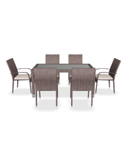 Stylish Outdoor Dining Set 3D - Furniture 3D Model