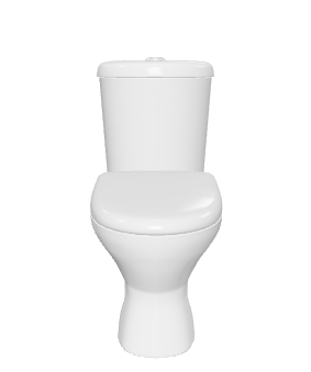 Stylish Ceramic Toilet Model - Household 3D Model