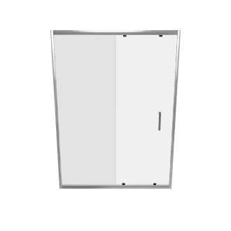 Stylish Glass Shower Door 3D - 3D Model