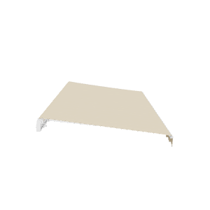 Stylish Beige Shelf Panel 3D - 3D Model