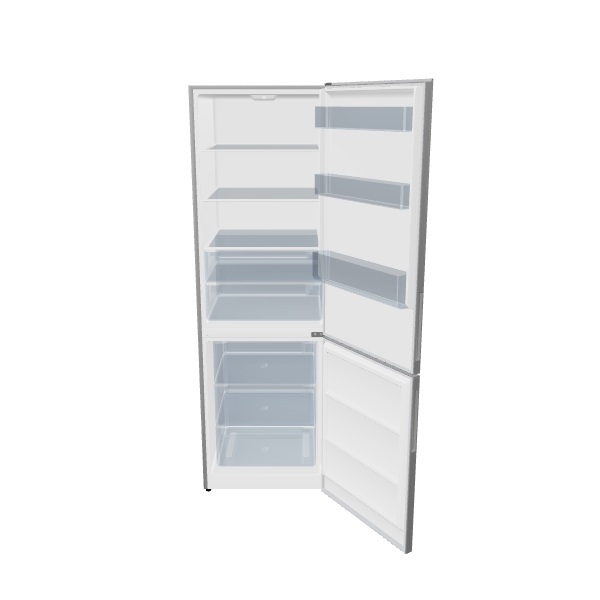 Modern Refrigerator 3D Model - 3D Model