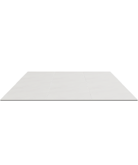 Minimalist White Floor Panel 3D - 3D Model