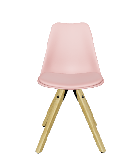 Stylish Modern Pink Chair 3D - 3D Model