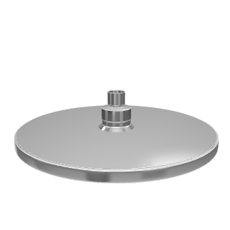 Stylish Metal Base Display Stand - 3D Model