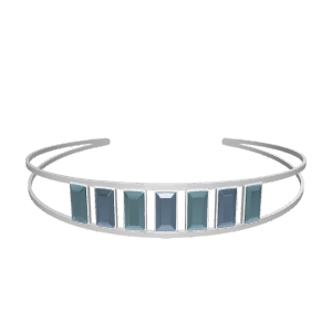 Stylish Geometric Hairband 3D Model - Furniture 3D Model