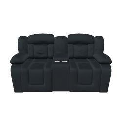 Stylish Reclining Sofa 3D Model - 3D Model