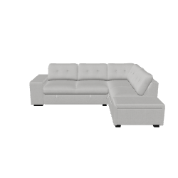 Stylish L-Shaped Sofa Model - 3D Model