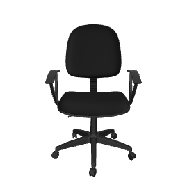 Ergonomic Black Office Chair 3D - 3D Model