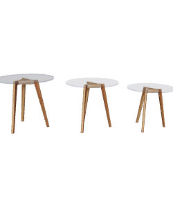 Elegant Coffee Table Set 3D - 3D Model