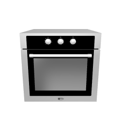 Stylish Kitchen Oven Model 3D - 3D Model