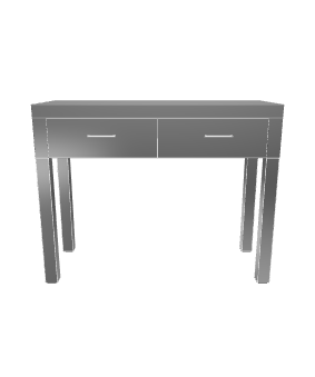Stylish Modern Console Table - 3D Model