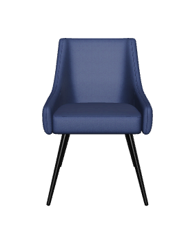 Contemporary Fabric Chair 3D Model - 3D Model
