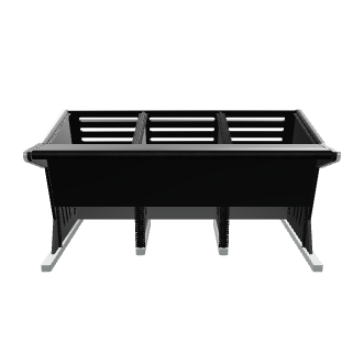 Stylish Modern Storage Shelving Unit - 3D Model