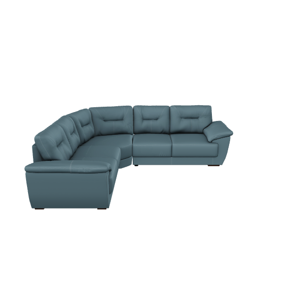 SALA CURVA JR Leather Sofa 3D - 3D Model