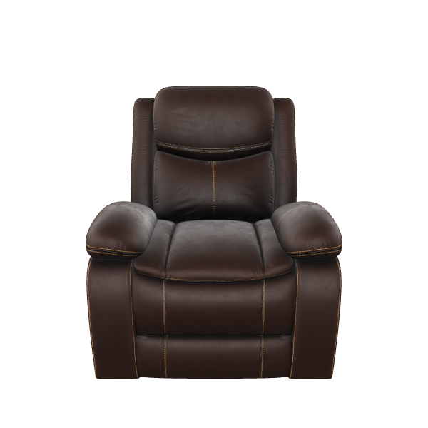 Reclining Armchair with Ottoman 3D - 3D Model