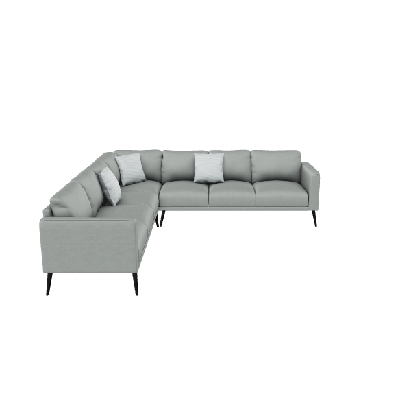 Contemporary Sectional Sofa Model - 3D Model