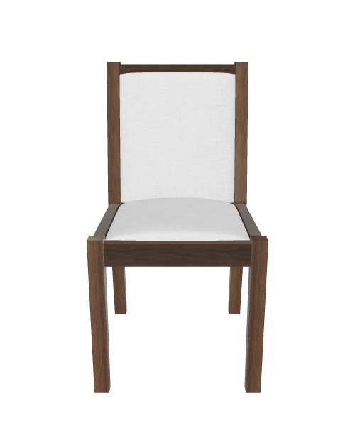Stylish Minimalist Dining Chair 3D - Furniture 3D Model