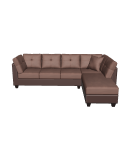 Stylish Sectional Sofa 3D Model - 3D Model