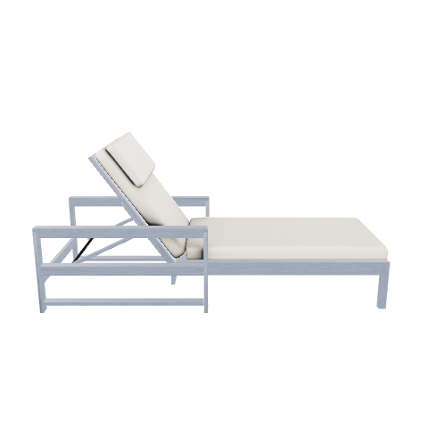 Stylish Outdoor Lounge Chair 3D - 3D Model