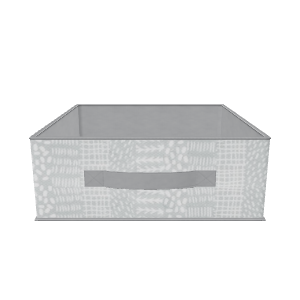 Stylish Fabric Storage Basket 3D - Household 3D Model