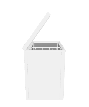 Stylish Modern Storage Box 3D - 3D Model