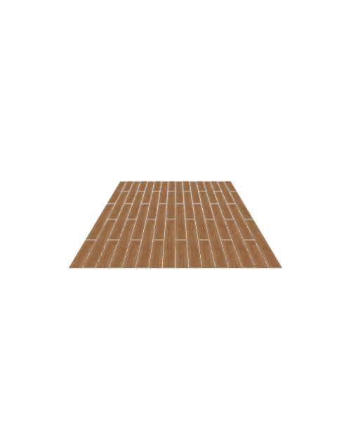 Stylish Wooden Floor Model 3D - 3D Model