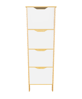 Minimalist Storage Tower 3D Model - 3D Model