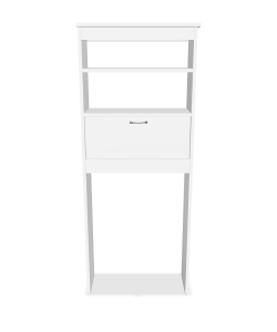 Minimalist White Storage Cabinet 3D - 3D Model