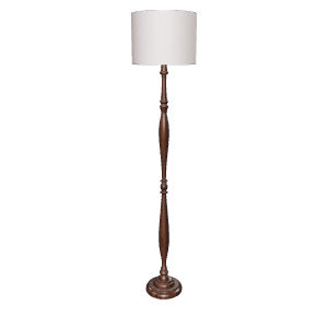 Elegant Floor Lamp 3D Model - 3D Model