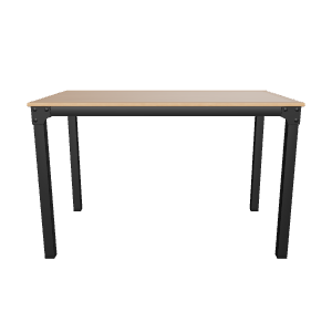 Stylish Minimalist Dining Table - 3D Model