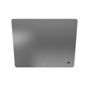 Sleek Metallic Panel Model - Interior 3D Model