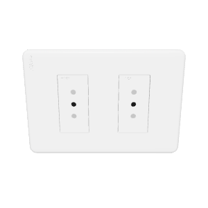 Stylish Double Power Outlet Model - 3D Model