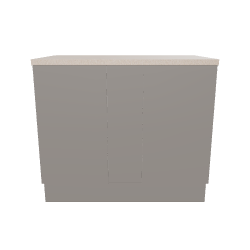 Minimalist Cabinet Storage Unit 3D - 3D Model