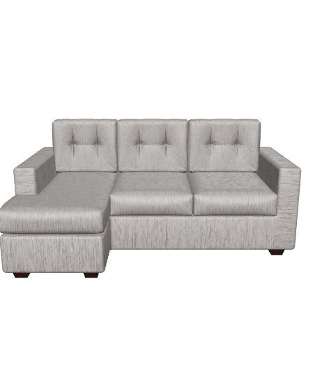 Stylish Modern Sofa 3D Model - 3D Model