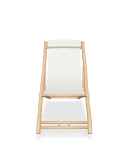 Stylish Outdoor Lounger 3D Model - Furniture 3D Model