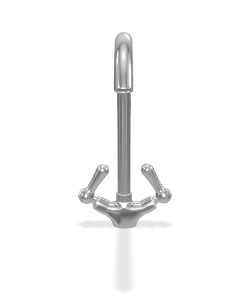 Stylish Kitchen Faucet 3D Model - 3D Model