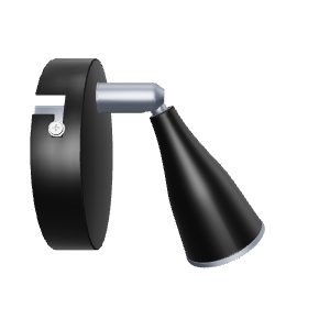 Sleek Wall Mounted Lamp Model - Interior 3D Model