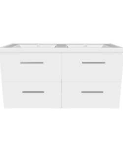 Modern Double Sink Vanity 3D Model - 3D Model