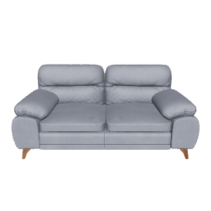 Contemporary Loveseat Sofa 3D - Furniture 3D Model